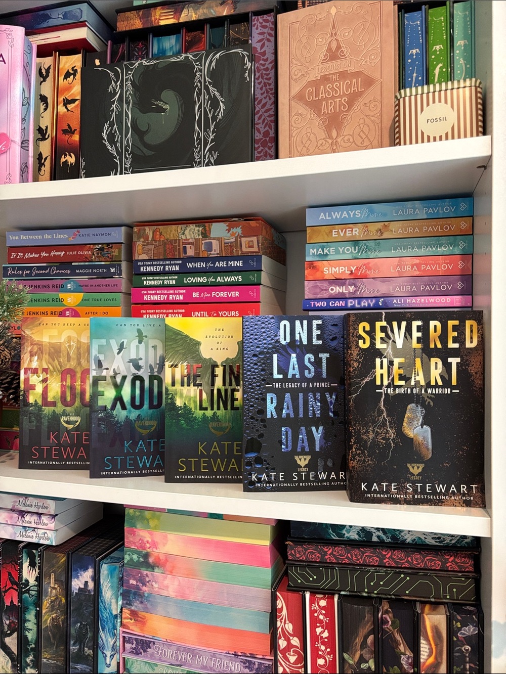 Flock, Exodus, The Finished Line, One Last Rainy Day, Severed Heart